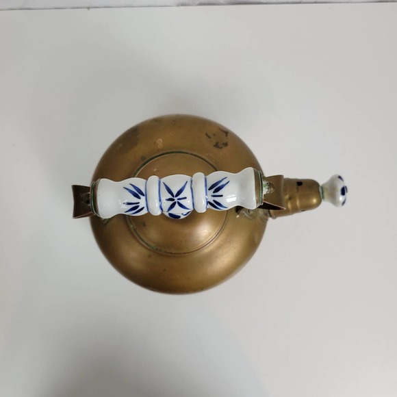 Vintage Unbranded Kitchen Home Kettle One Size Copper Tea Rustic - Picture 9 of 9